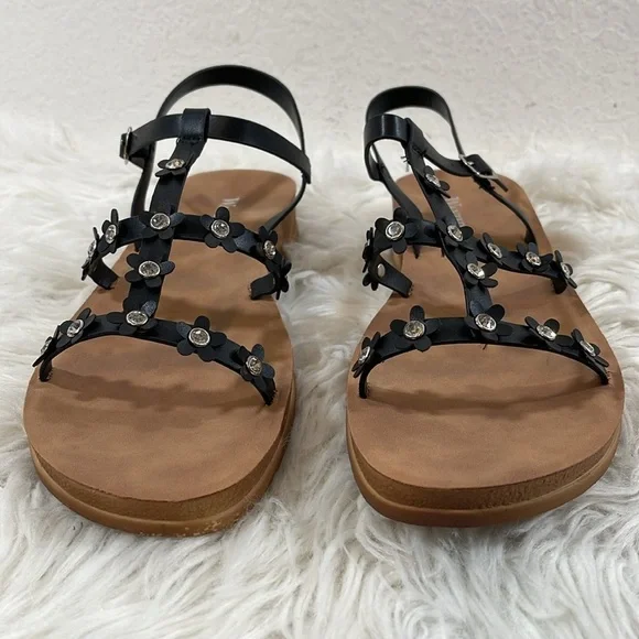 WANTED Womens Dolce Daisy Floral Strappy Sandals Size 11 NEW - Picture 4 of 16